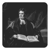 Portrait of Thomas Arnold Square Sticker