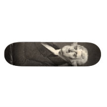 Portrait of Thomas Jefferson skateboard