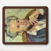 Portrait Of Victor Chocquet By Pierre-Auguste Mousepads