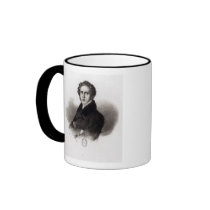 Portrait of Vincenzo Bellini Coffee Mugs