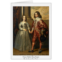 Portrait Of William Of Orange As A Prince Greeting Cards