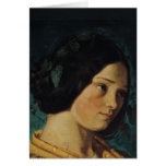 Portrait of Zelie Courbet, c.1842 cards