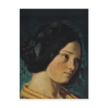 Portrait of Zelie Courbet, c.1842 postcards