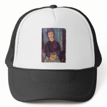 Portrait of Zofe by Amedeo Modigliani Trucker Hats