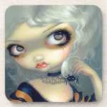 "Portrait with a Spiderling" Coasters cork coasters