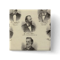 Portraits of BF Parker, TD Kanouse Pinback Button