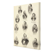Portraits of BF Parker, TD Kanouse Gallery Wrap Canvas