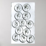 Portraits of Roman Emperors posters