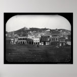 Portsmouth Square San Francisco Daguerreotype 1851 posters