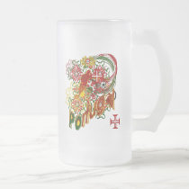 Portugal - Caneca de vidro fosco mugs