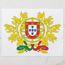 Portugal Coat of Arms Flyer Design