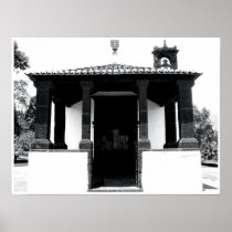 Portugal : Cute White Church w/ Bell Print