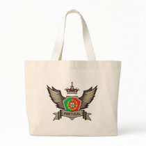 Portugal Emblem Canvas Bags