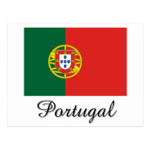 Portugal Flag Design Postcards