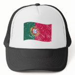 Portugal flag trucker hat