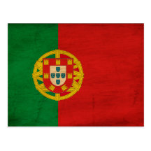 Portugal Flag Post Cards