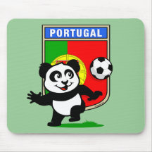 Portugal Football Panda Mouse Mats