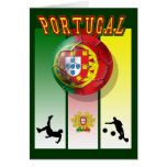 Portugal Soccer Greeting Cards
