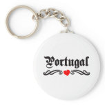 Portugal Tattoo Style Key Chain