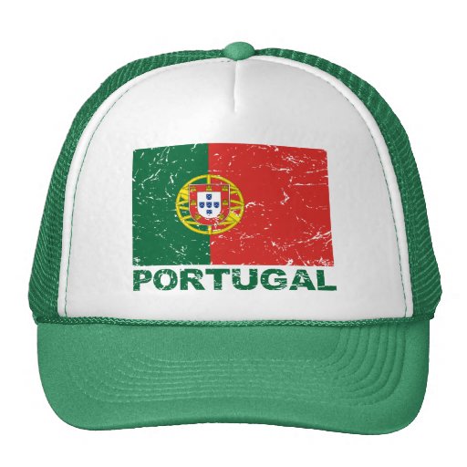 Portugal Vintage Flag Trucker Hat