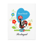 Portuguese Rooster of Luck postcards
