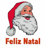 Portuguese Santa Claus photo sculptures