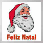 Portuguese Santa Claus posters