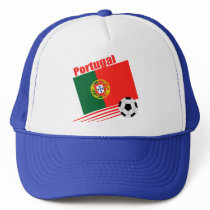 Portuguese Soccer Team Trucker Hats