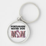 Portuguese Water Dog MOM Key Chain