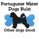 Portuguese Water Dog Rule Embroidered Polo Shirt embroidered shirts