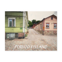 Porvoo Finland Street Scene Postcards
