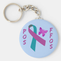POS-FFOS Suicide Survivors Ribbon & Butterfly Keychains
