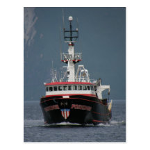 Poseidon, Fishing Trawler in Dutch Harbour, AK Post Card