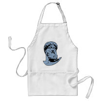 Poseidon statue aprons
