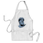 Poseidon statue aprons