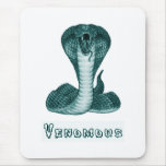 POSING COBRA mousepads