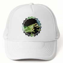 Posing Frog Baseball Hat