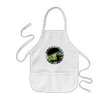 Posing Frog Children's Apron