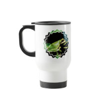 Posing Frog Plastic Travel Mug