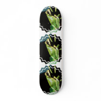 Posing Frog Skateboard