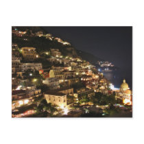 Positano at Night Post Card