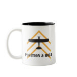 Position And Hold Aeroplane Coffee Mug