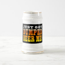 Positive Breaking Up Gift Ideas : Dumped Beer Me Mug