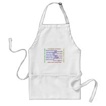 Positive Exercise Affirmations Aprons
