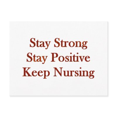 Positive Nurse Post Card