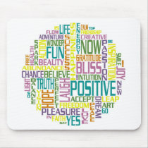 Positive Words Mousemat