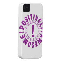 Positively Awesome! iPhone4 Barely There Cover Iphone 4 Case