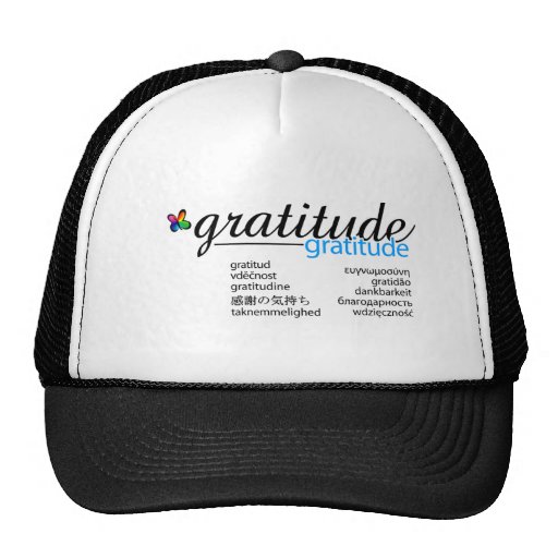 PositivEnergy Gratitude Hat