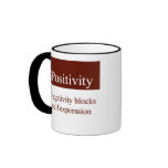 Positivity allows self expression mugs