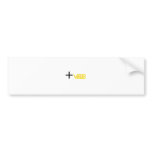 Posivitve Vibes bumper stickers
